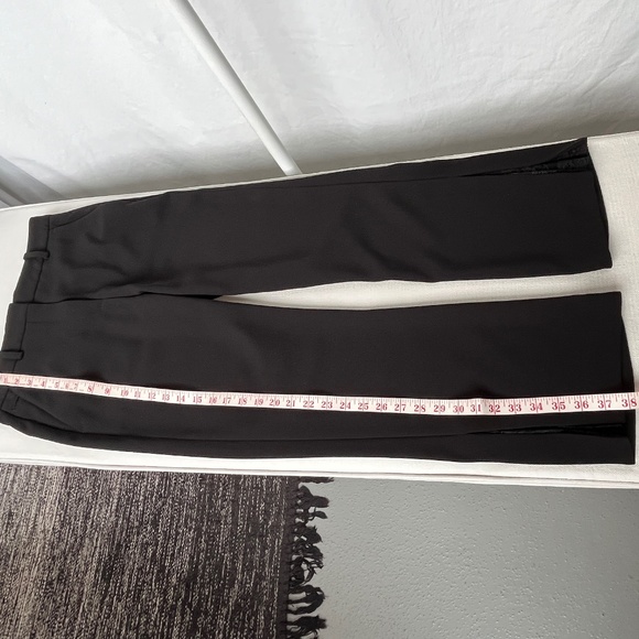 The Kooples (36/4) trousers, lace at ankles, like new, black. - Picture 9 of 16